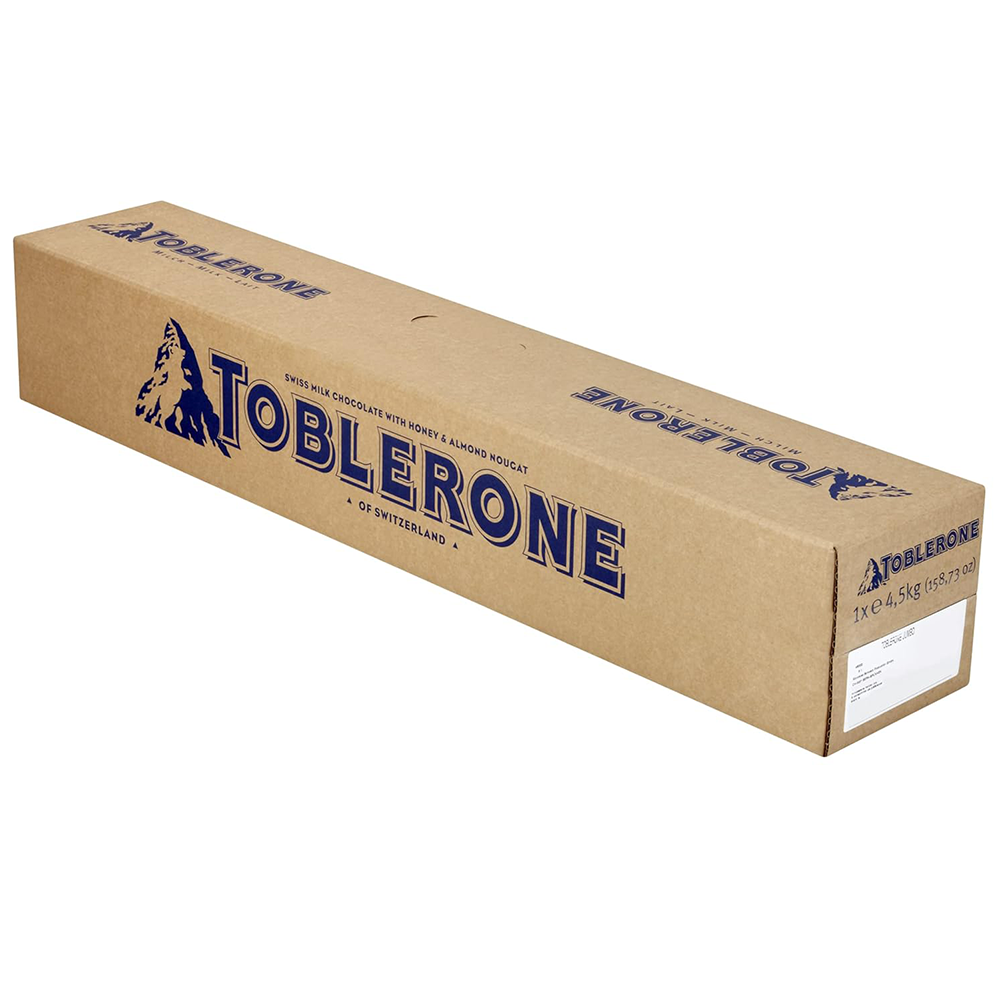 Toblerone Gold Milk Jumbo Chocolate 4500g