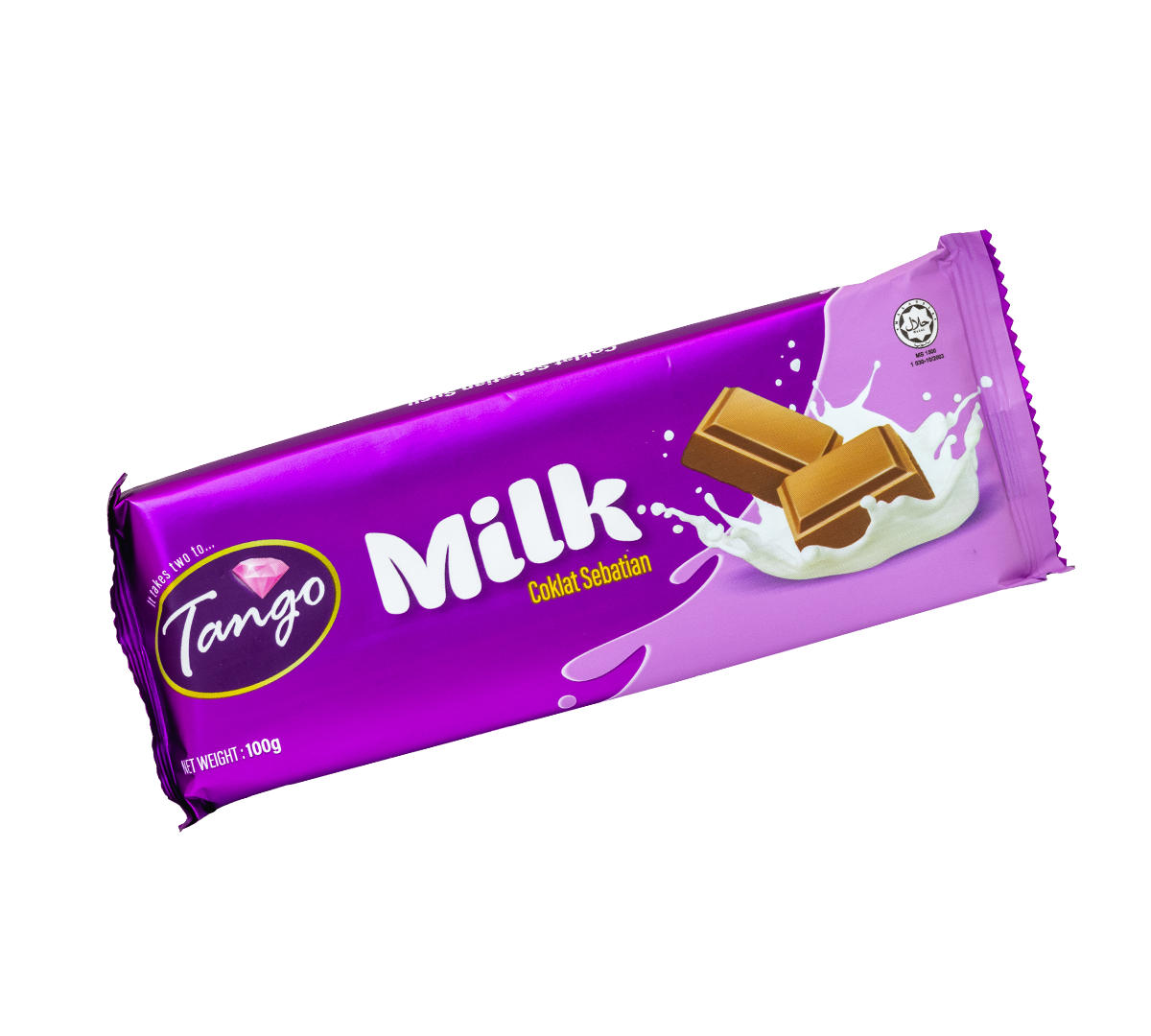 Tango Flow wrap Milk Chocolate 100g