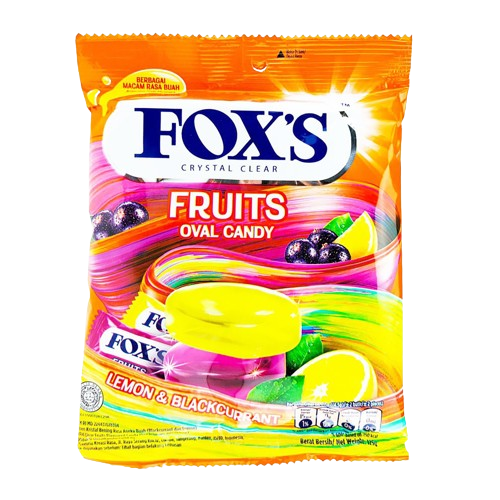 Fox Fruits Oval Candy 125g
