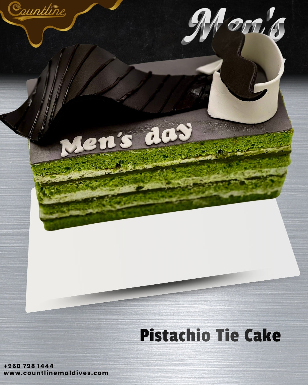 Pistachio Tie Cake