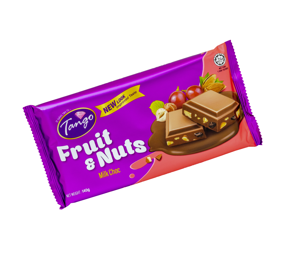 Tango Flow Wrap Fruit & Nut 140g