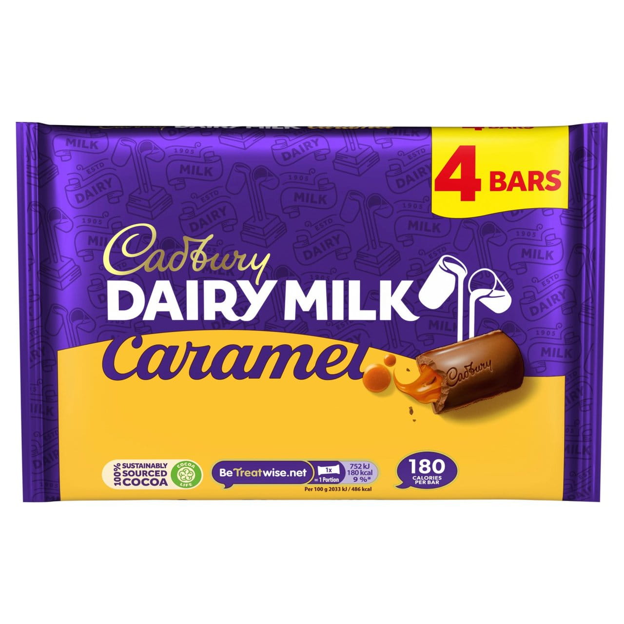 Cadbury Dairy Milk Caramel Chocolate 148g