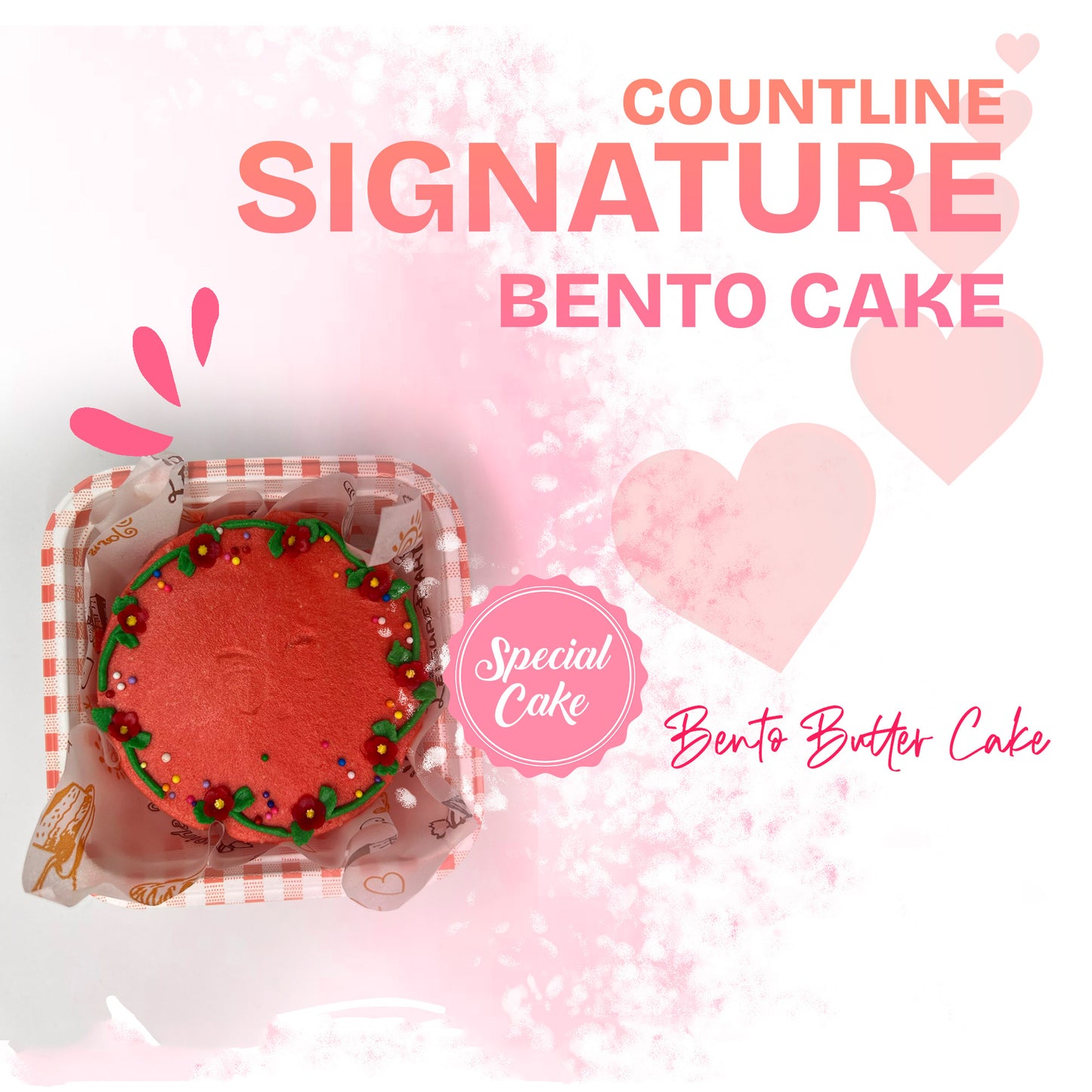 Bento Butter Cake #1