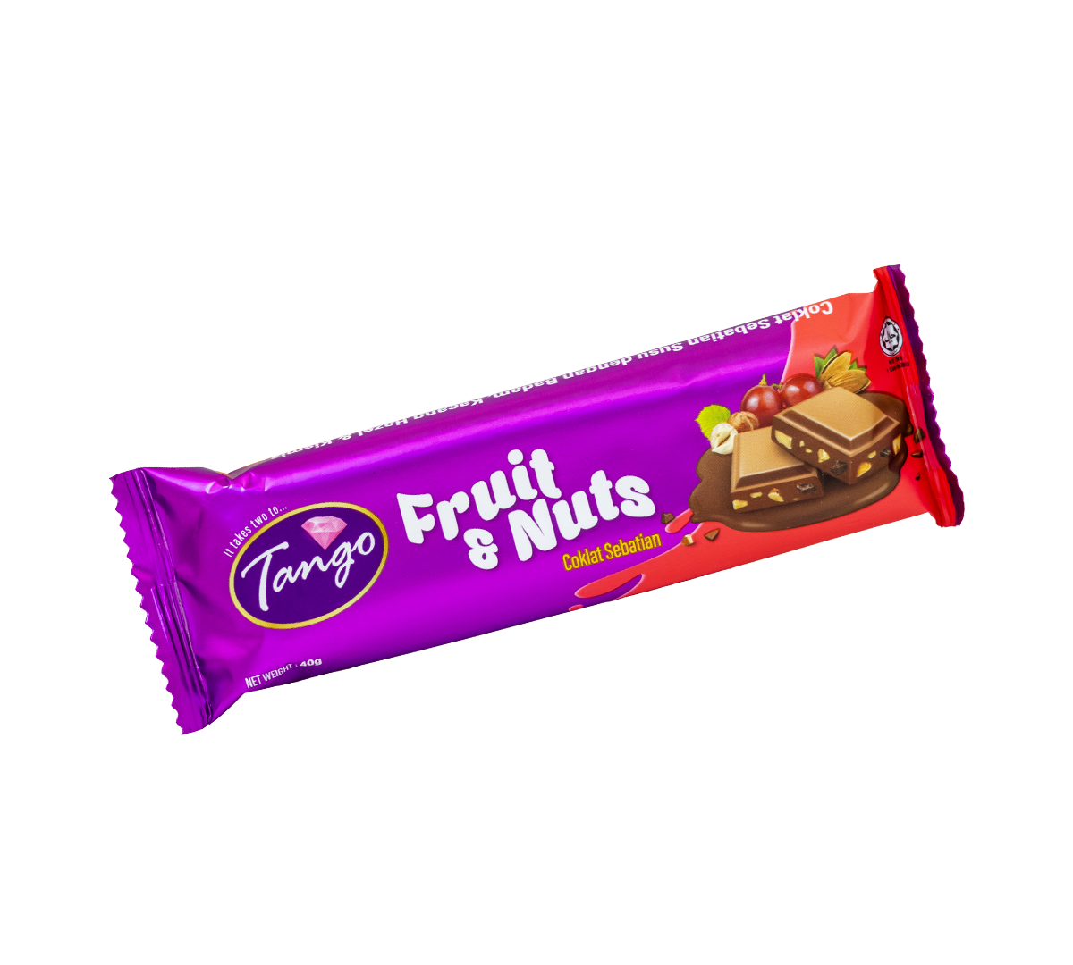 Tango Flow Wrap Fruit & Nut 40g