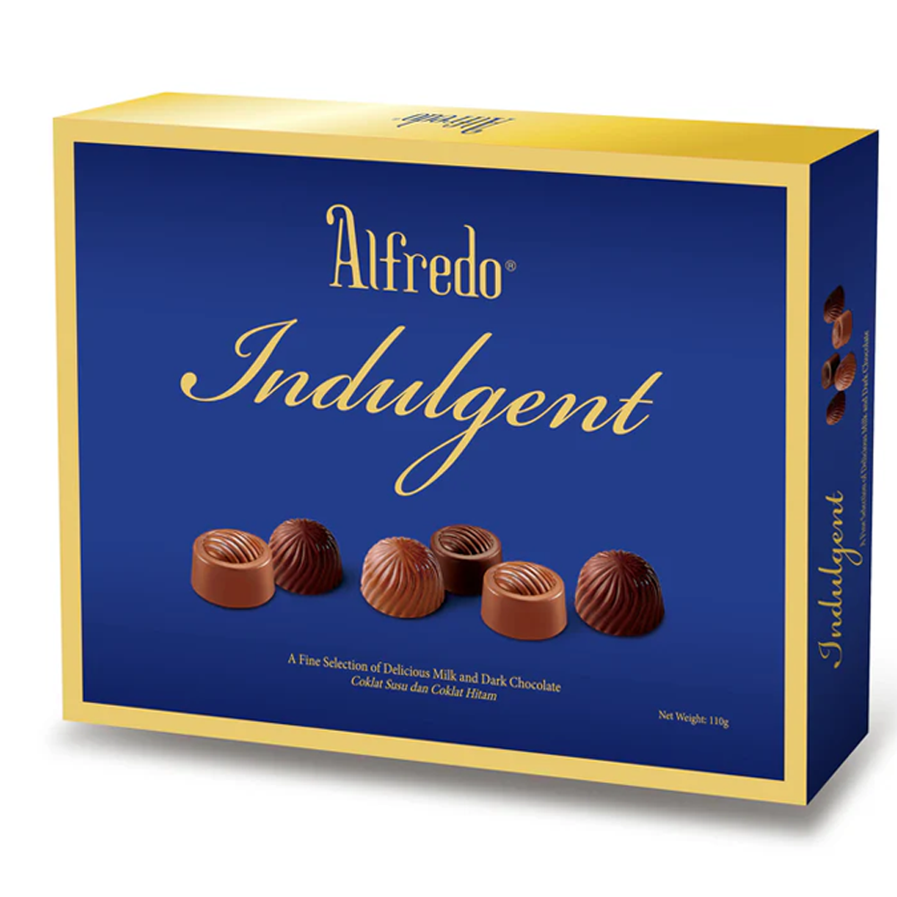 Alfredo Indulgent Milk and Dark Chocolate 110g