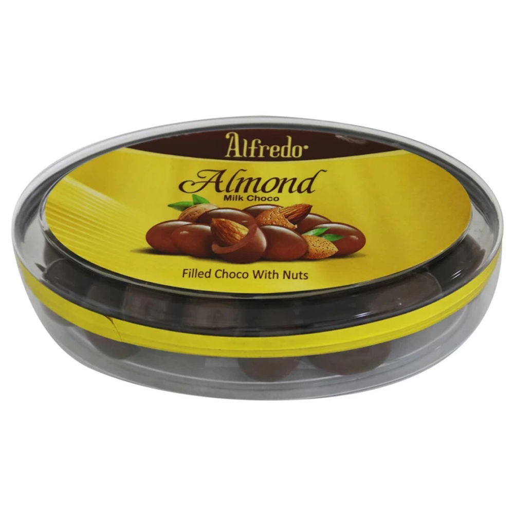 Alfredo Oval Almond Milk Chocolate 230g