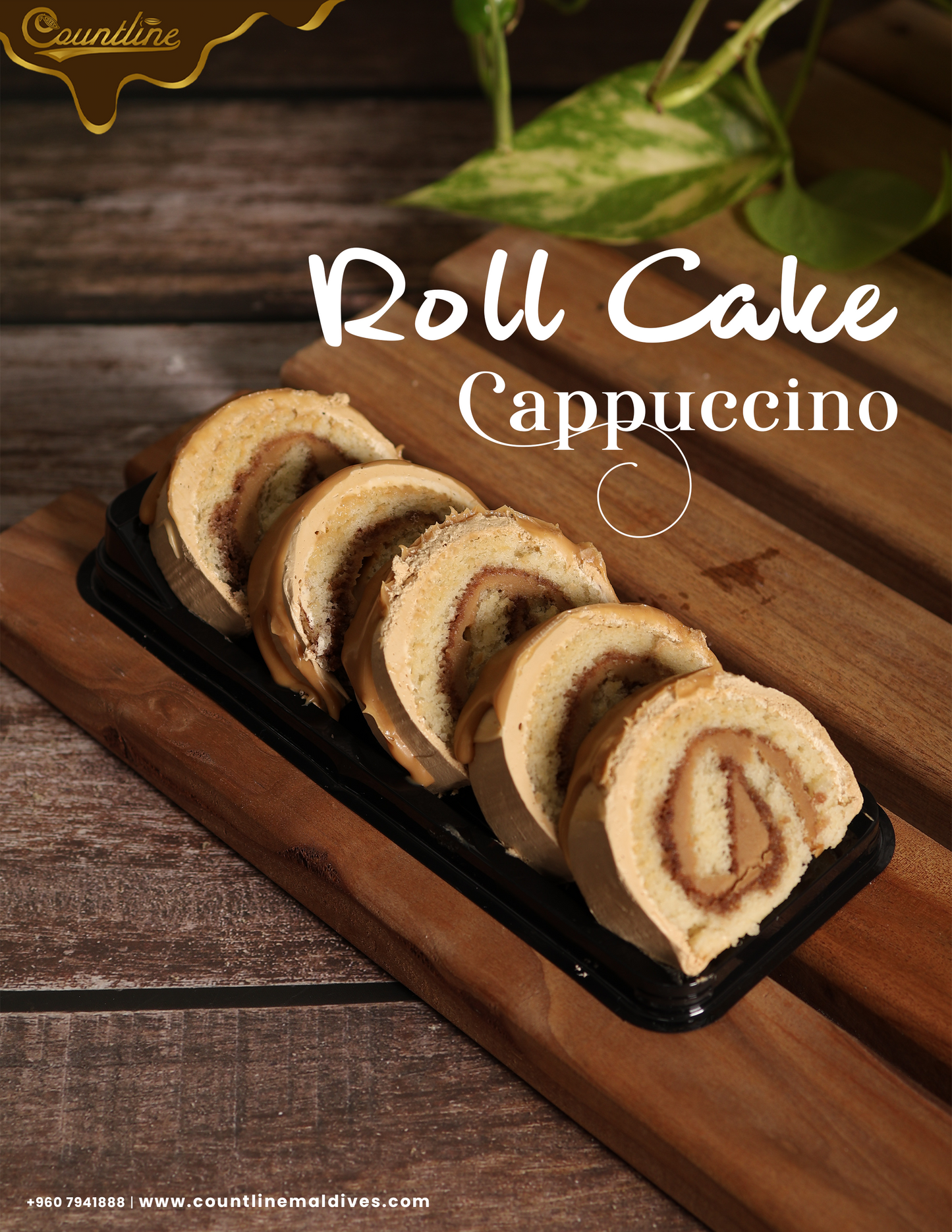 Cappuccino Roll Cake
