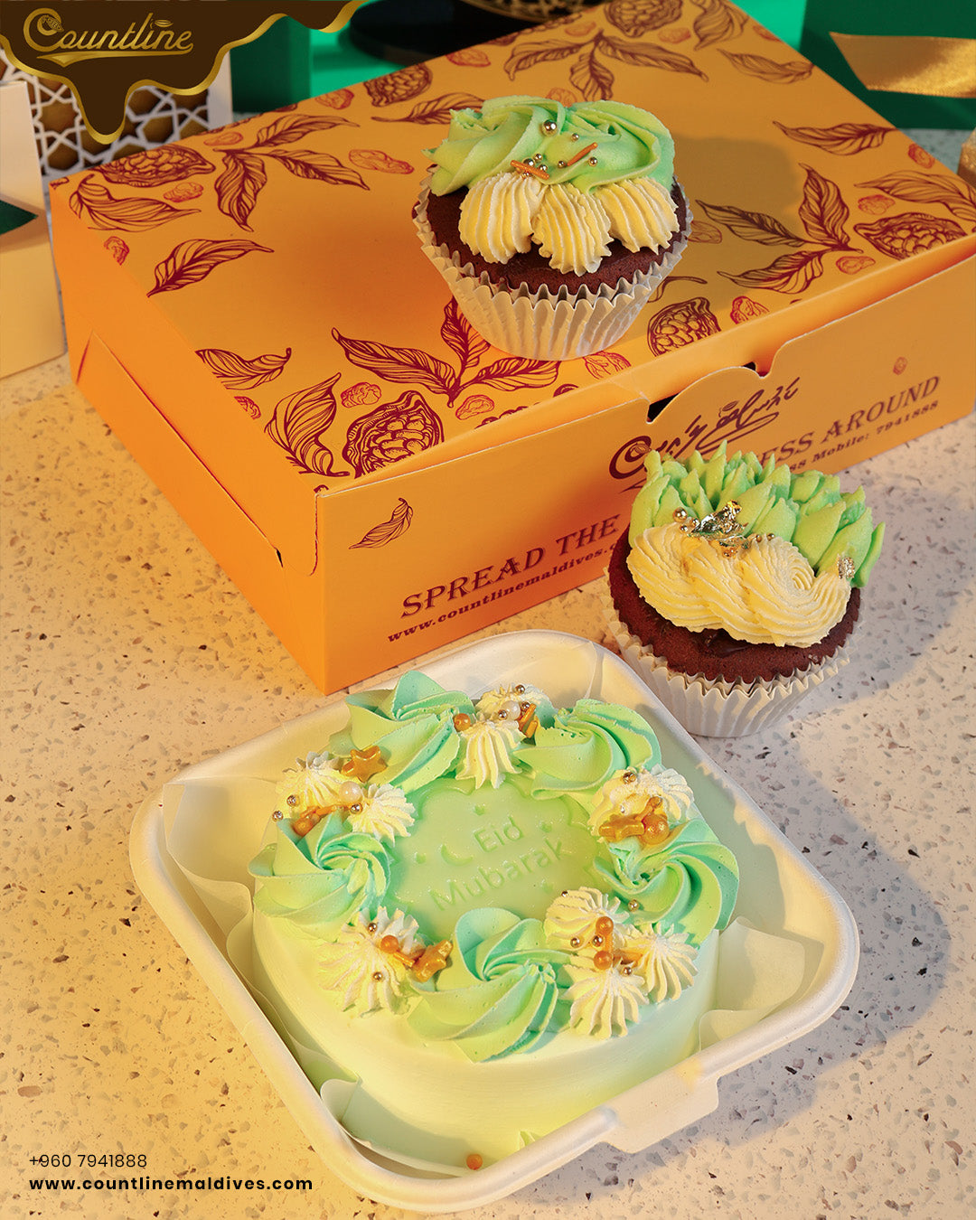 Eid Special Cake & cupcake pack