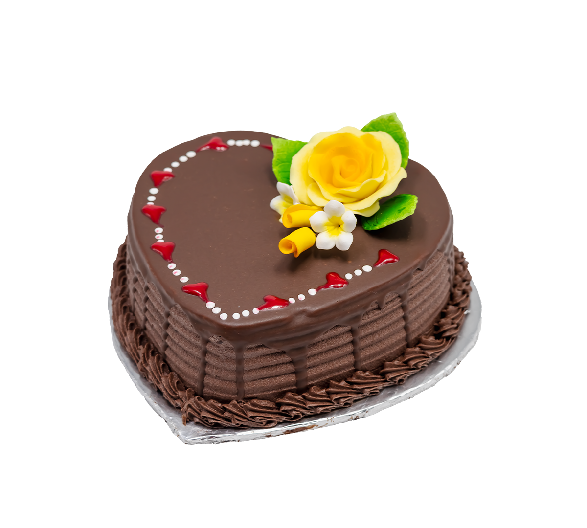Heart Shape Chocolate Cake