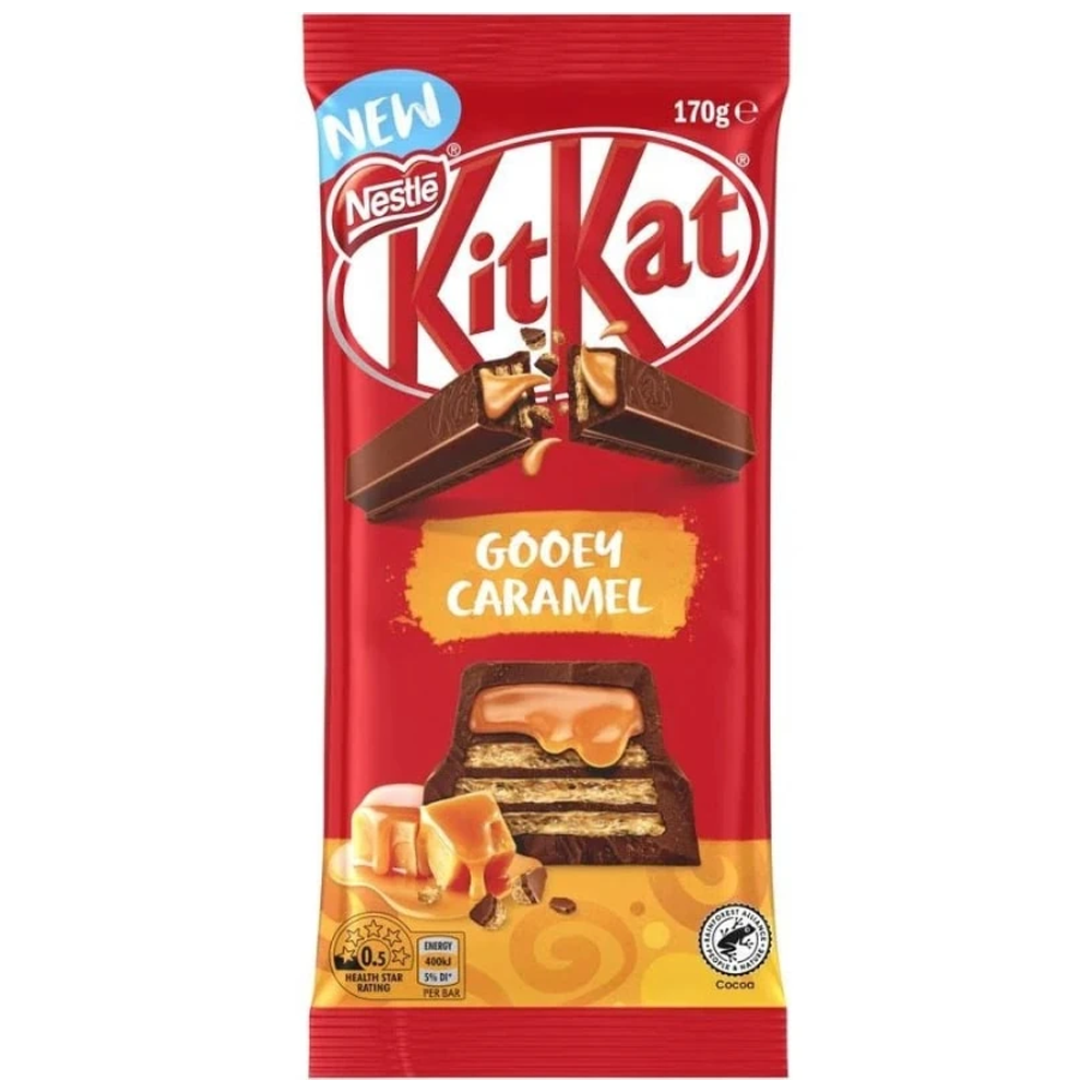 Kit Kat Gooey Caramel Chocolate 170g