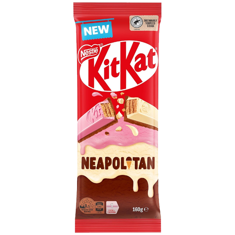 Kit Kat Neapolitan Chocolate 160g