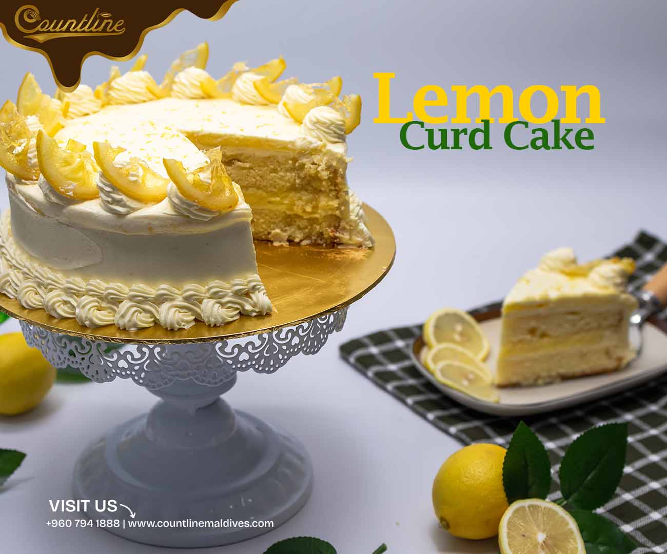 Lemon Curd Cake