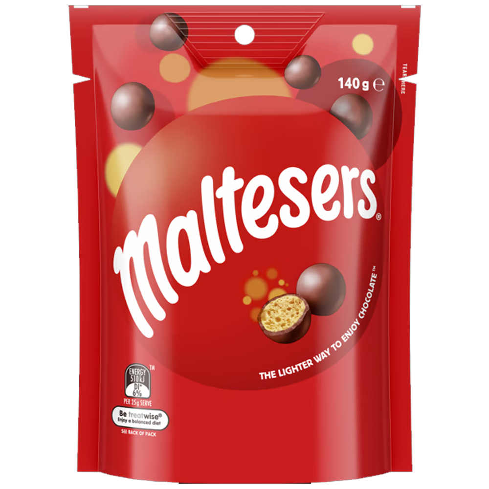 Maltesers Milk Chocolate Bag 140g