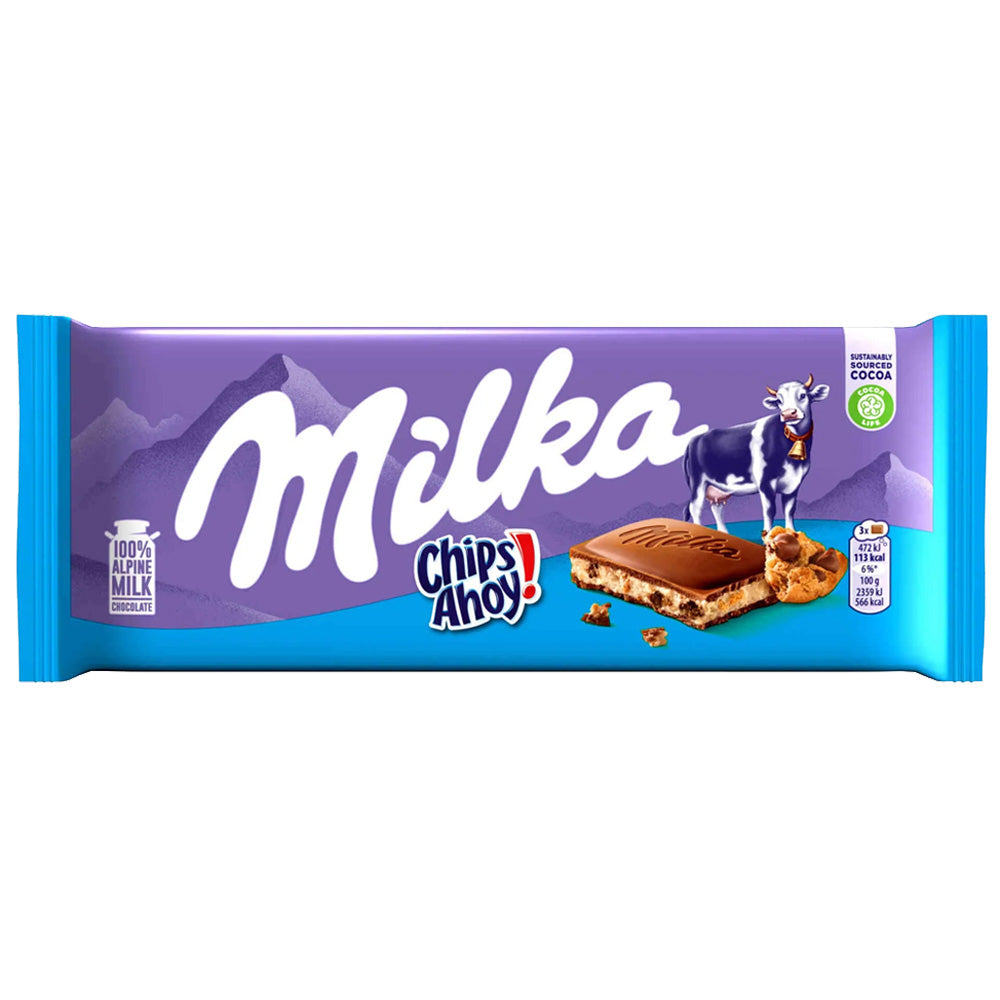Milka Chips Ahoy Chocolate 100g