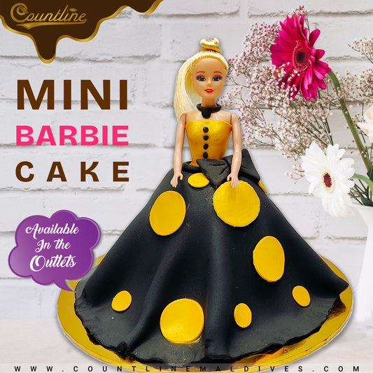 Mini Barbie Cake 1