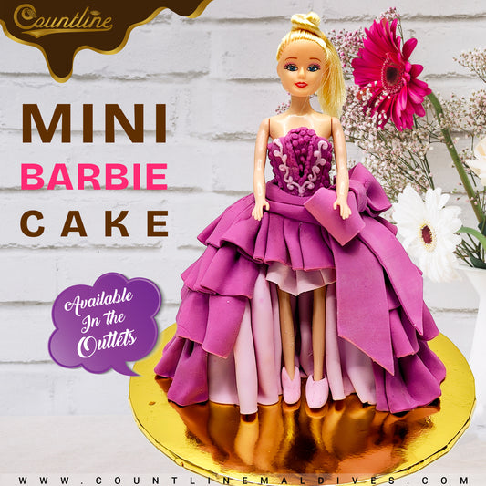 Mini Barbie Cake 2