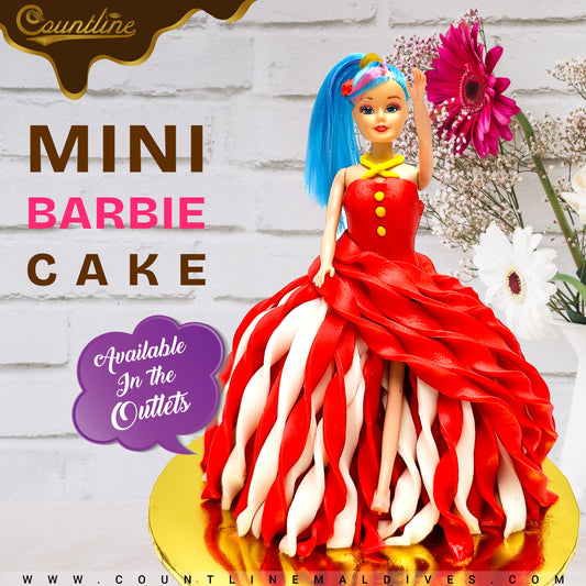 Mini Barbie Cake 3