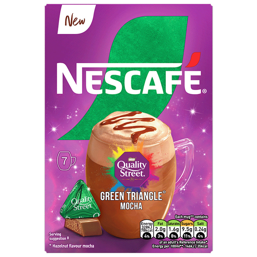 Nescafe Quality Street Green Triangle Mocha 133g