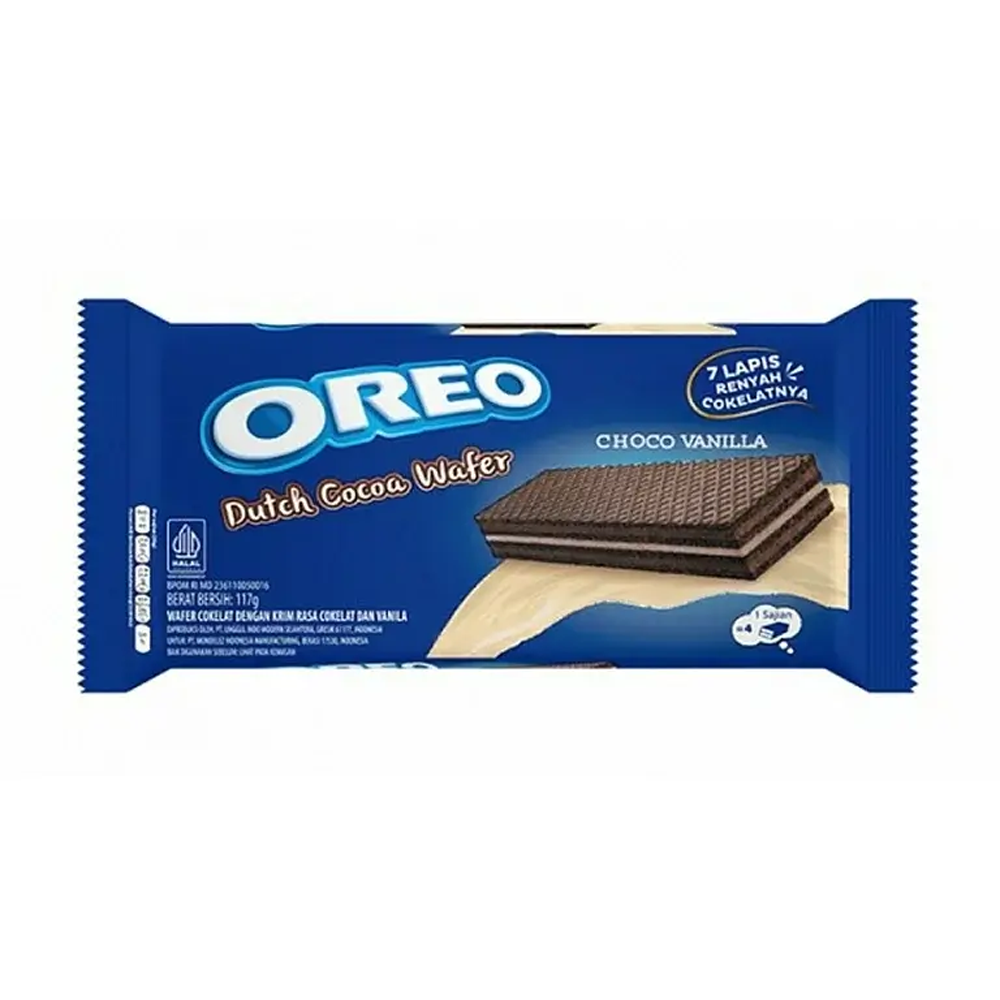 Oreo Wafer Vanilla Chocolate 117g