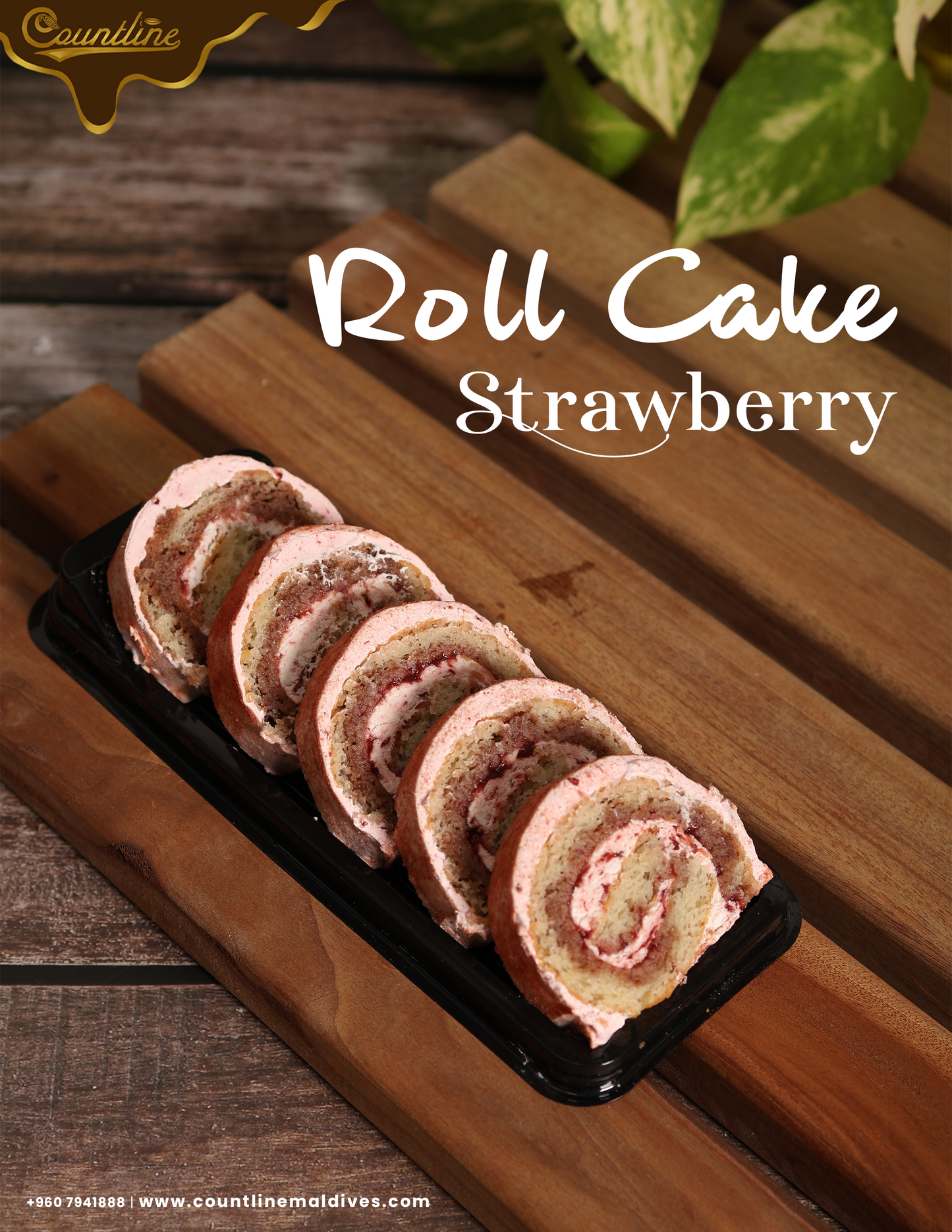 Strawberry Roll Cake