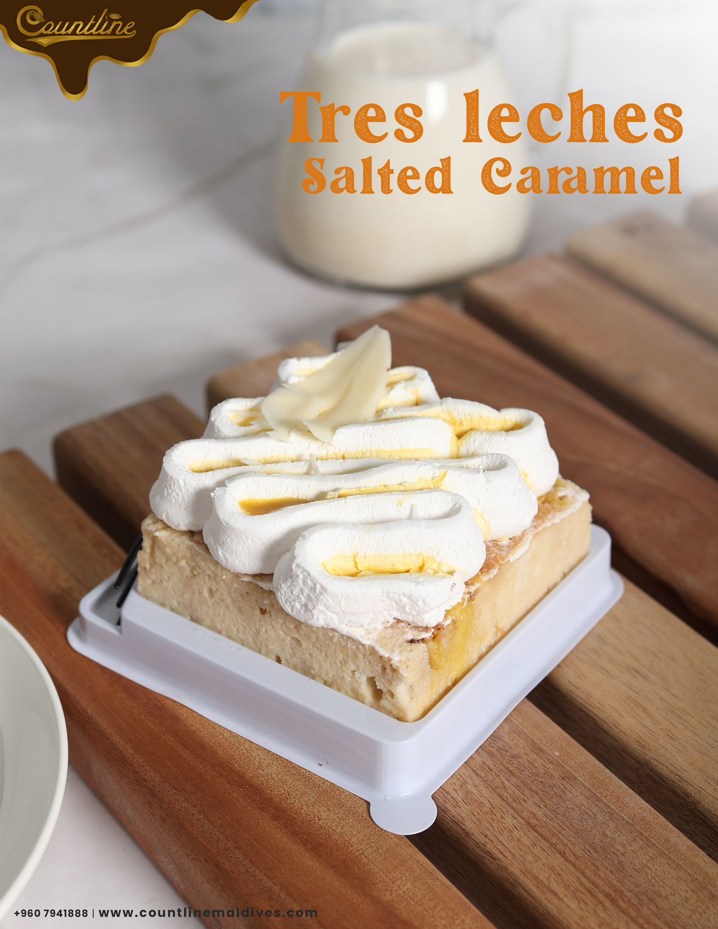 Tres Leches Salted Caramel (3pcs)