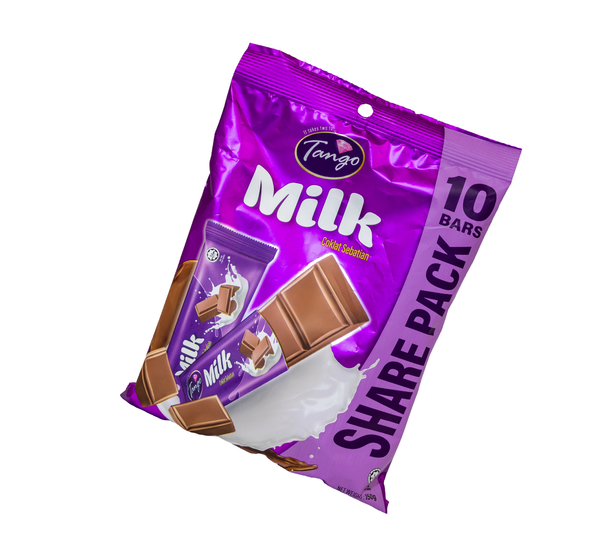 tango Sharepack 15pcs Milk 150g