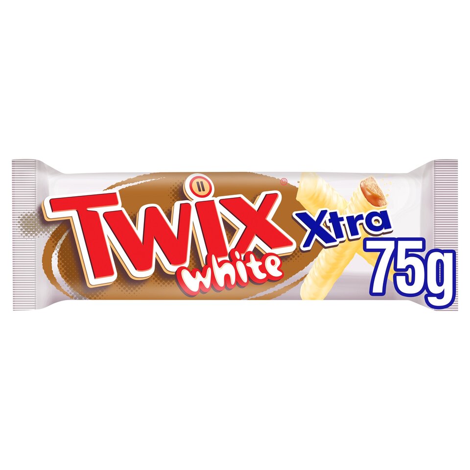Twix Extra White Chocolate Bar 75g
