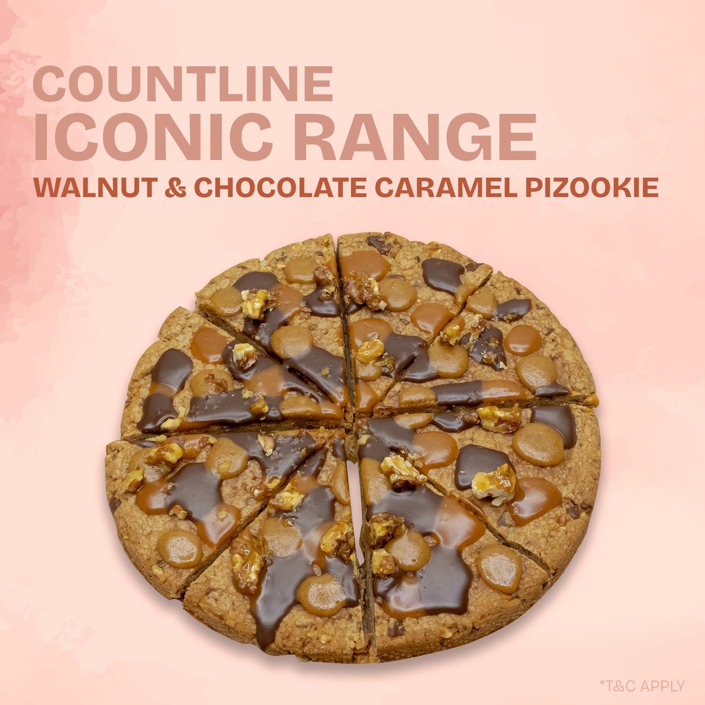Walnut & Chocolate Caramel Pizookie