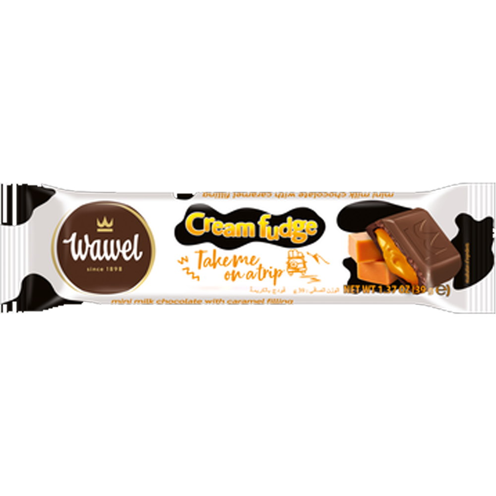 Wawel Cream Fudge Caramel Chocolate (Krowkowa) 39g