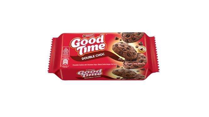 Good Time Double Choco Chips Cookies 72g