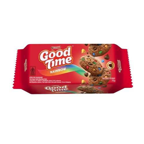 Good Time Rainbow Chocochips cookies 72g