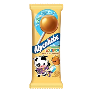 Alpenliebe Caramel Lolly Pop (24x10.5g) 252g