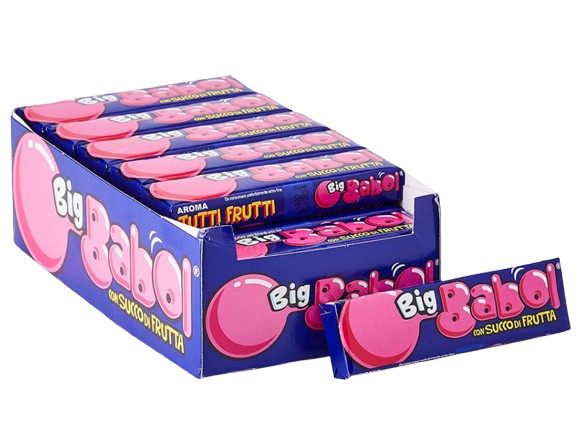 Chupa Chups Big Babol Tutti Fruity (20x20g) 400g