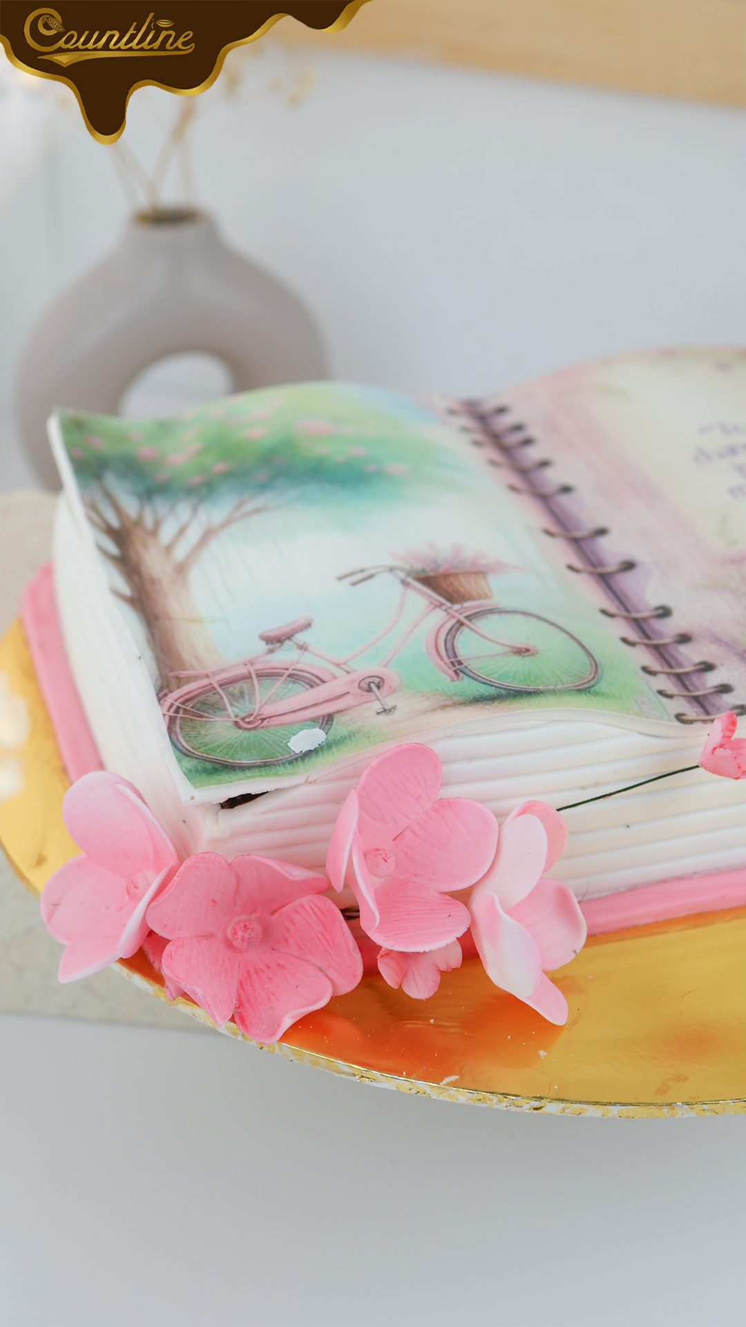 Countline Special Book Cake #2