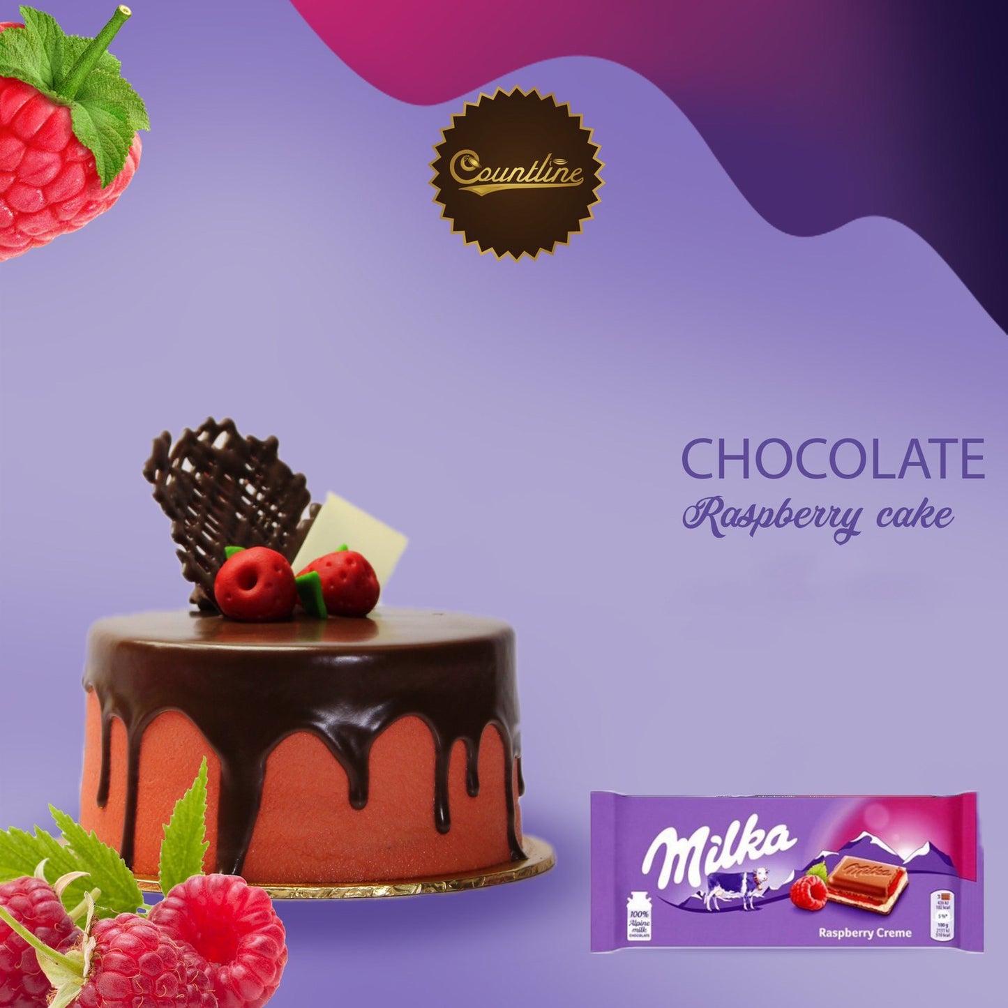 Chocolate Raspberry Cake