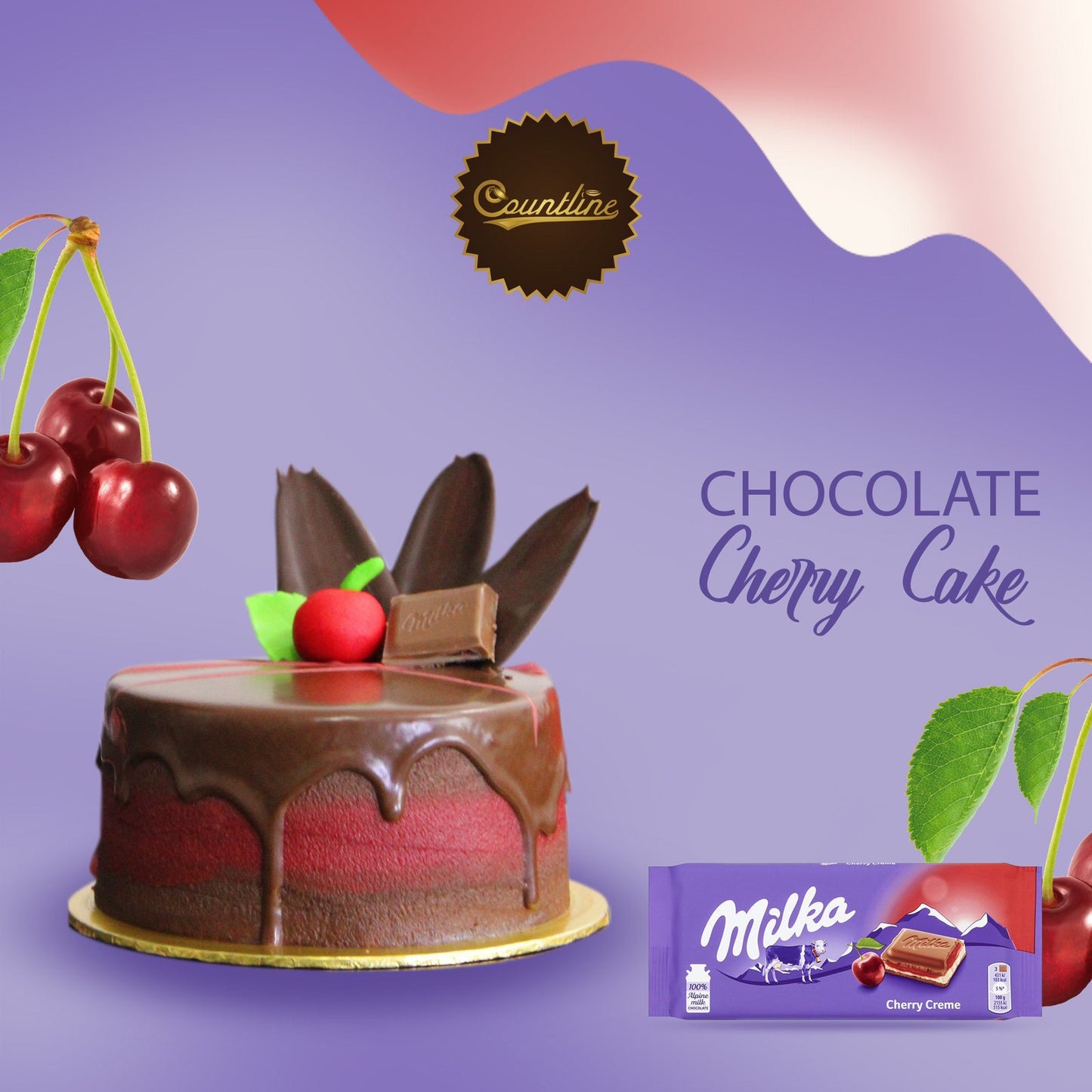 Chocolate Cherry Cake