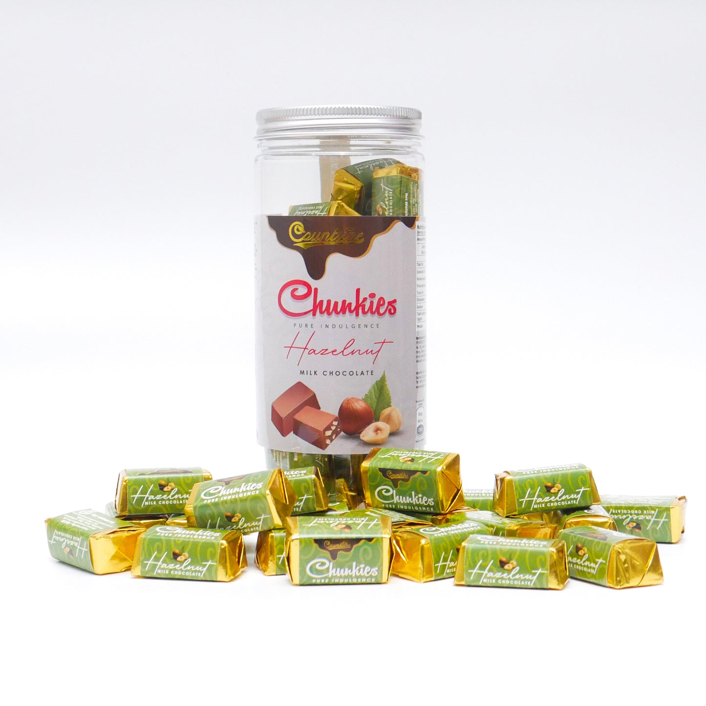 Countline Chunkies Hazelnut Jar 187.5g