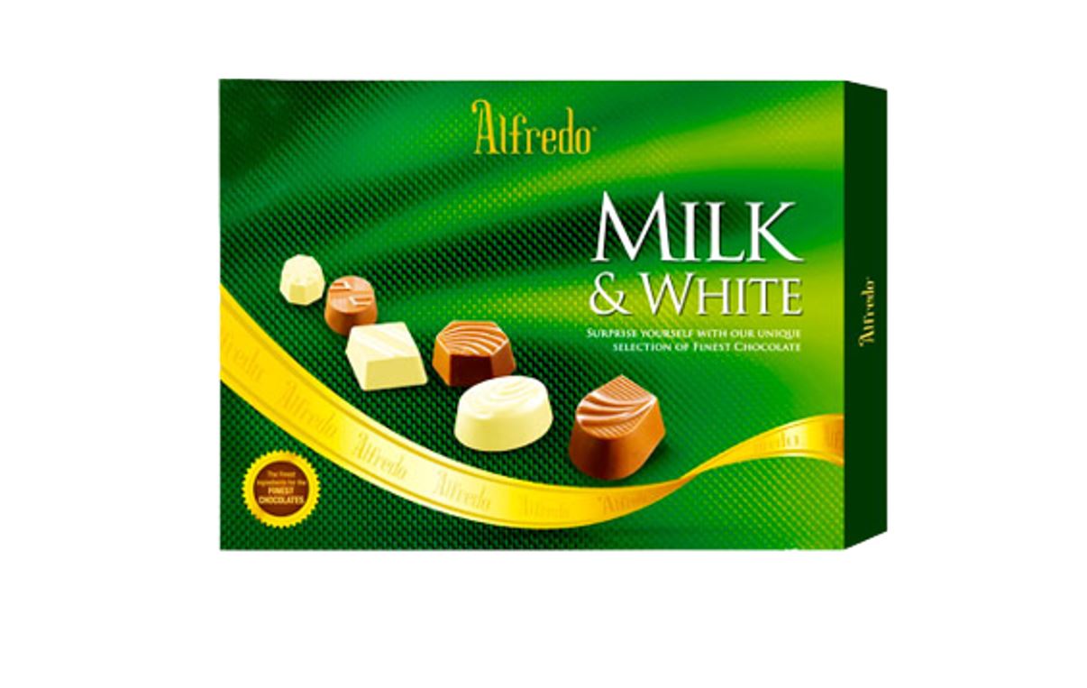 Alfredo 5-Selection Milk and White 110g