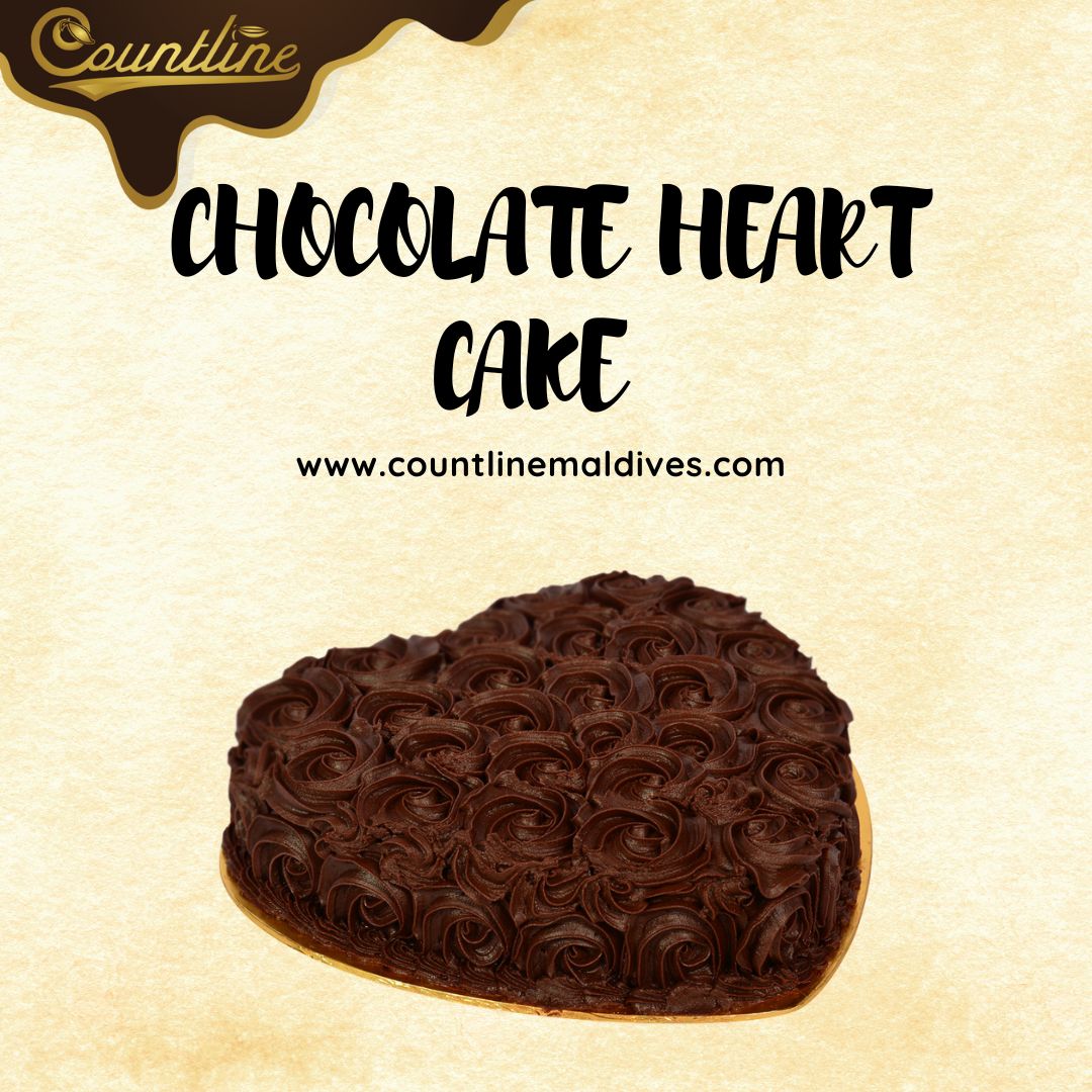 Heart Shape Chocolate Cake
