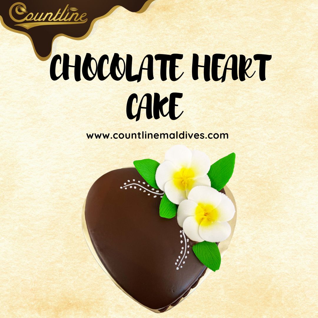 Heart Shape Chocolate Cake