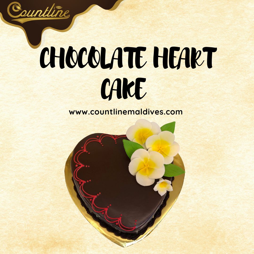 Heart Shape Chocolate Cake