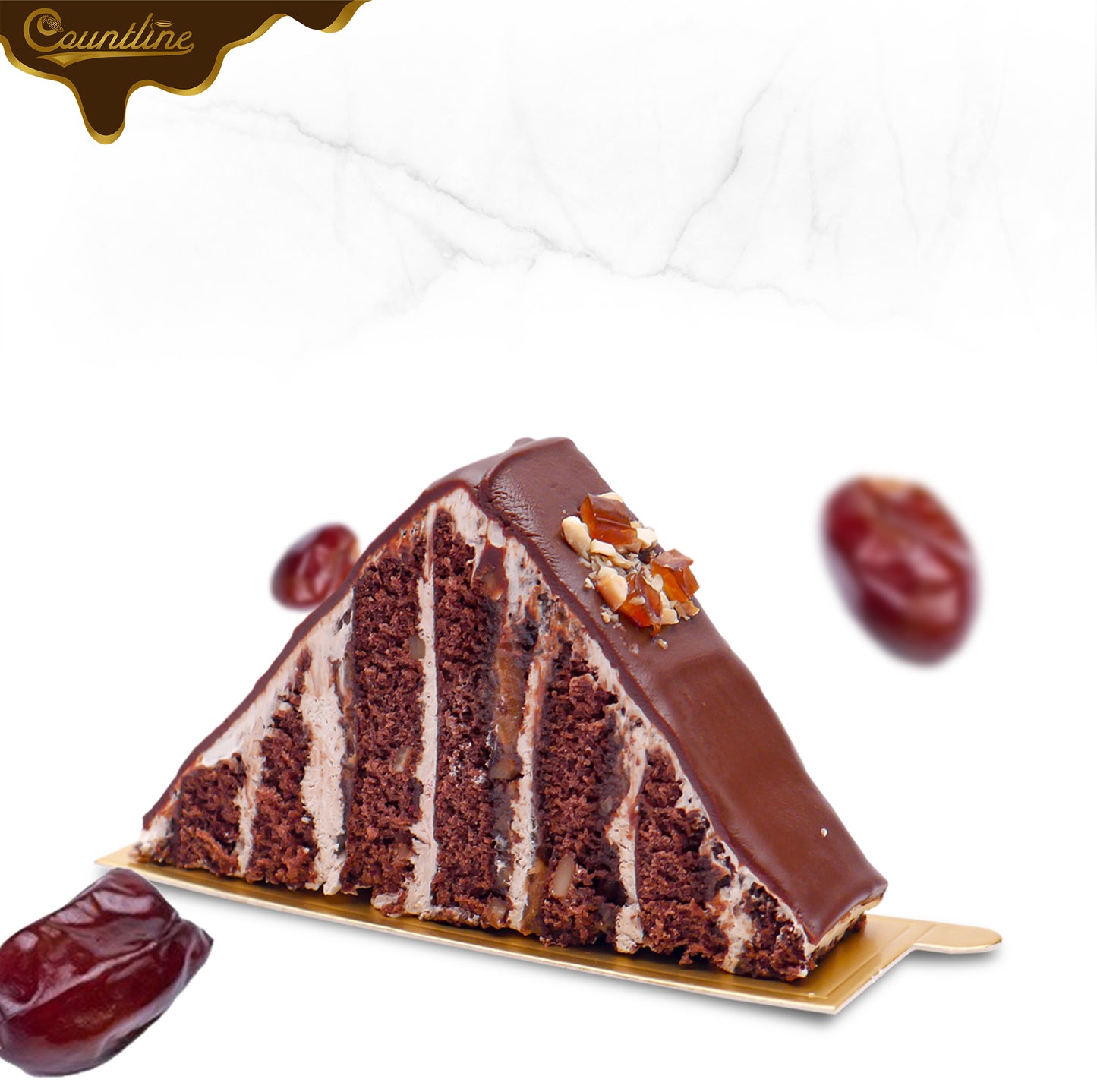 Dates Triangle Slice (6 Pcs)