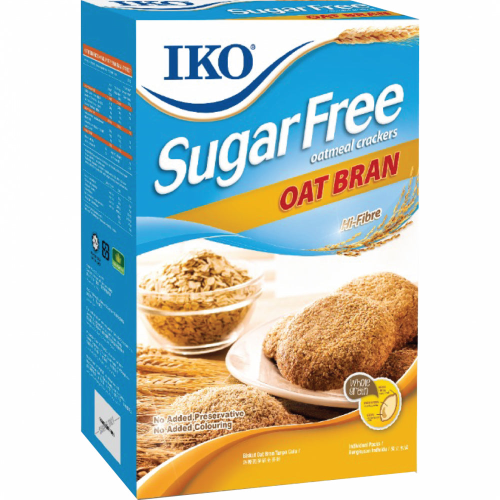 IKO Sugar Free Oat Craker - Oat Bran 178g