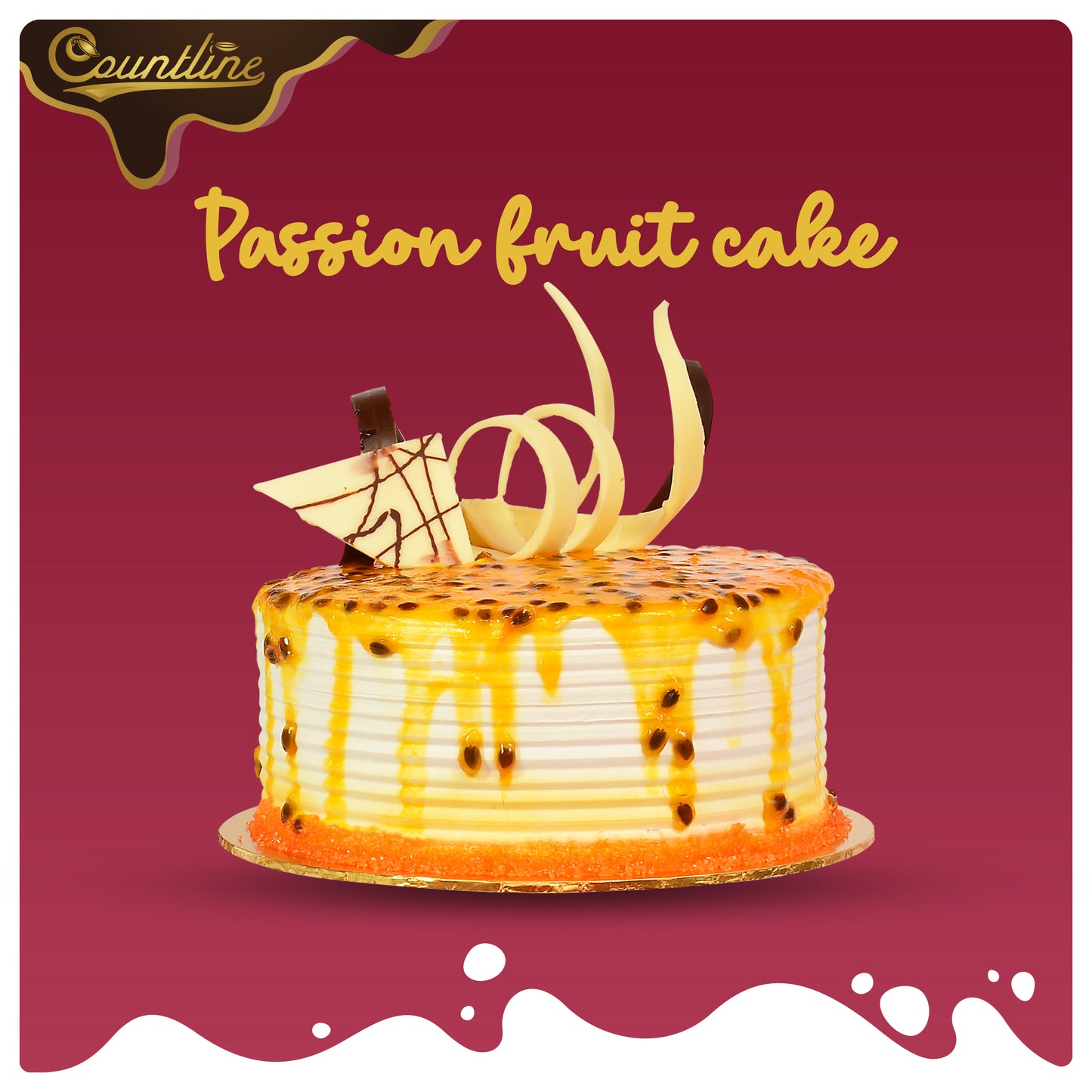 Passion fruit cake
