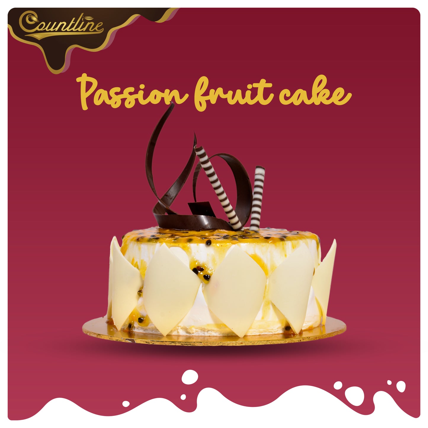 Passion fruit cake
