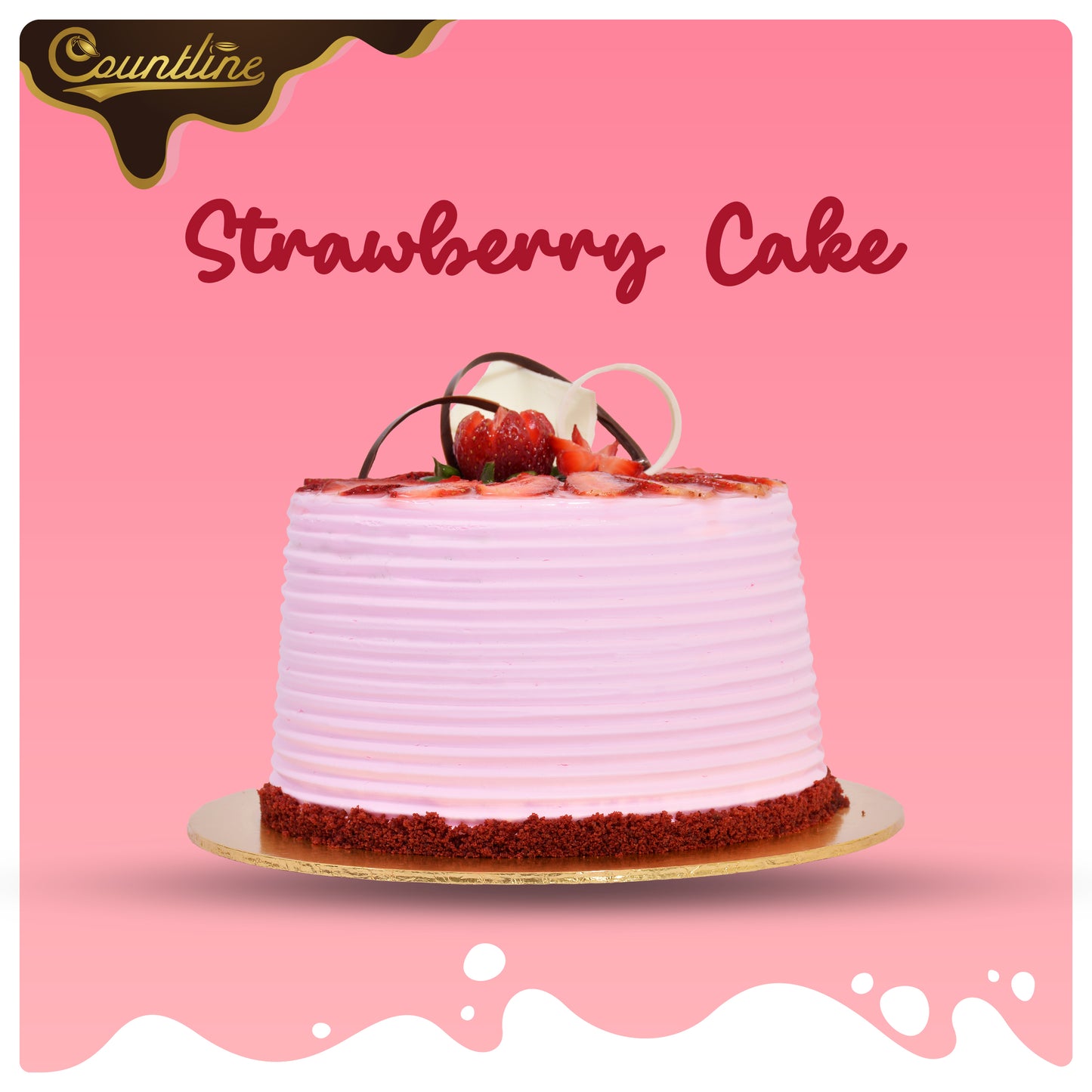 Strawberry cake