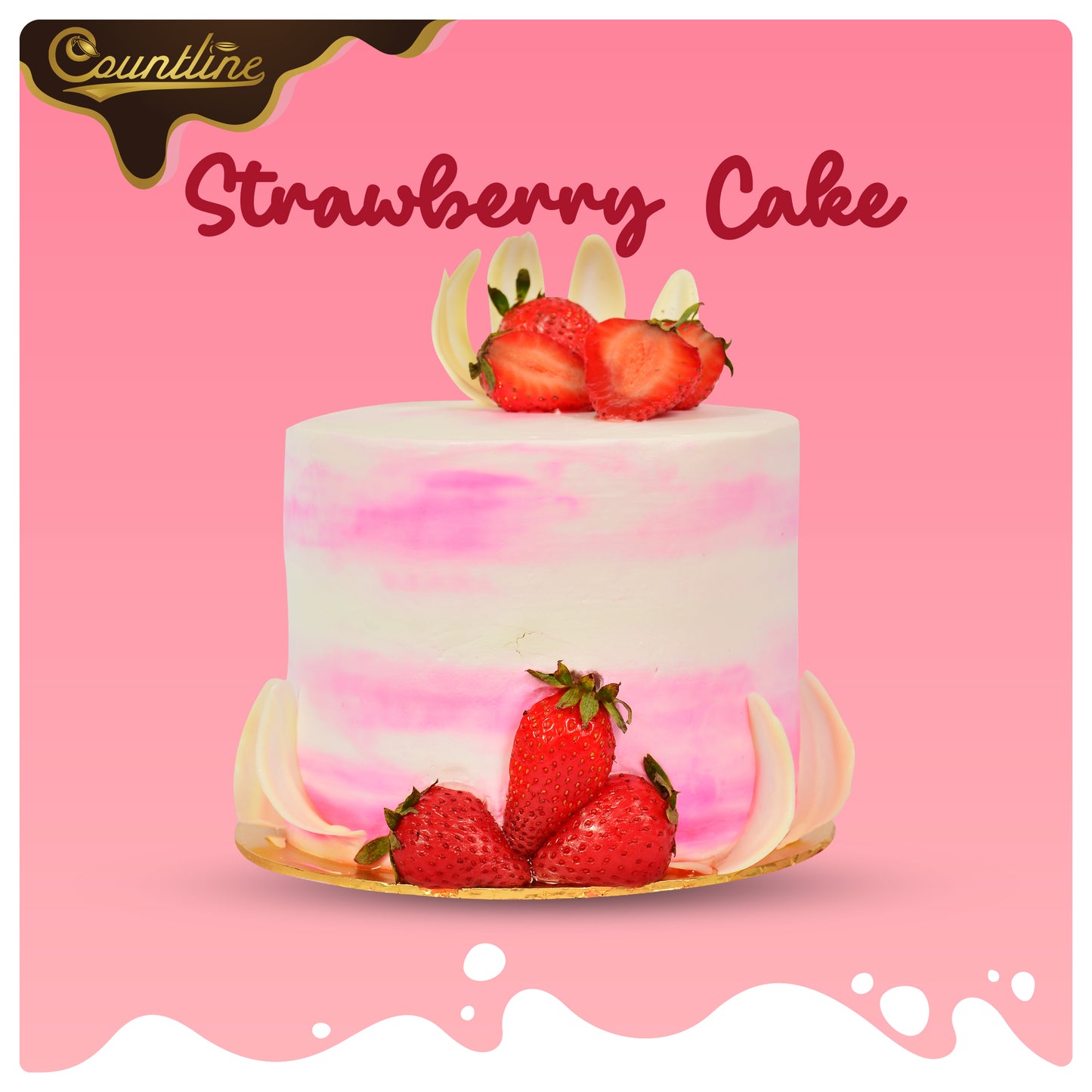 Strawberry cake