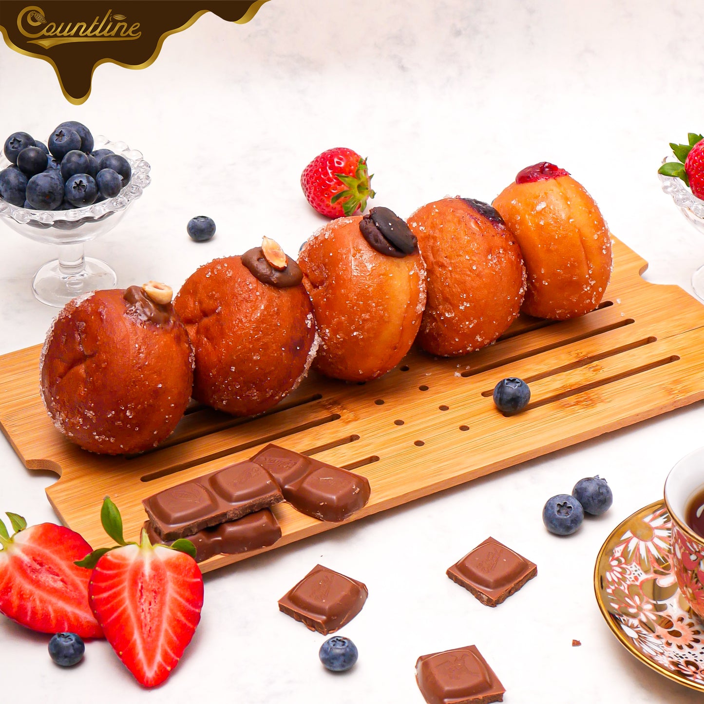 Filled Doughnut X 5 pcs Box