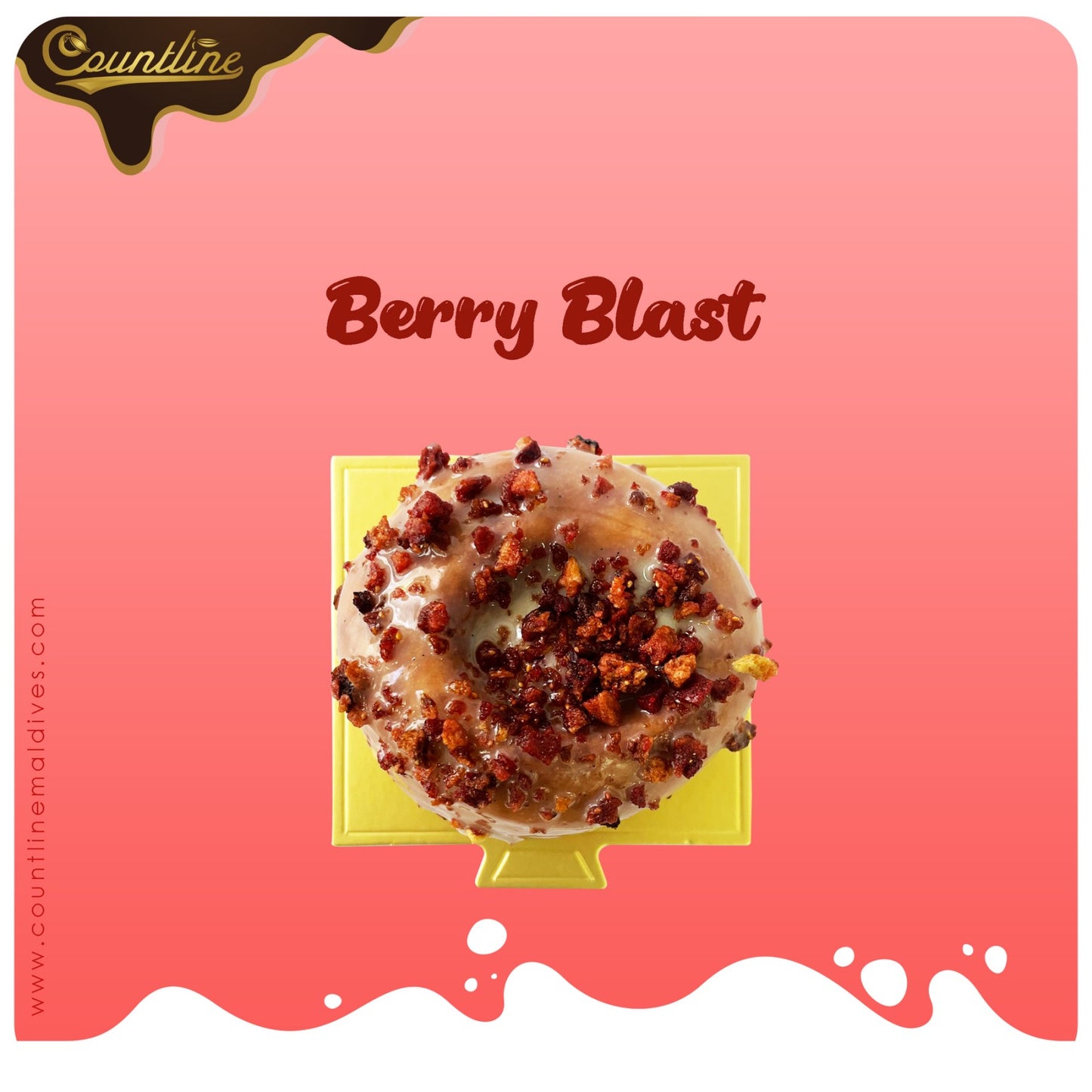 Berry Blast Doughnut ( 6pcs )