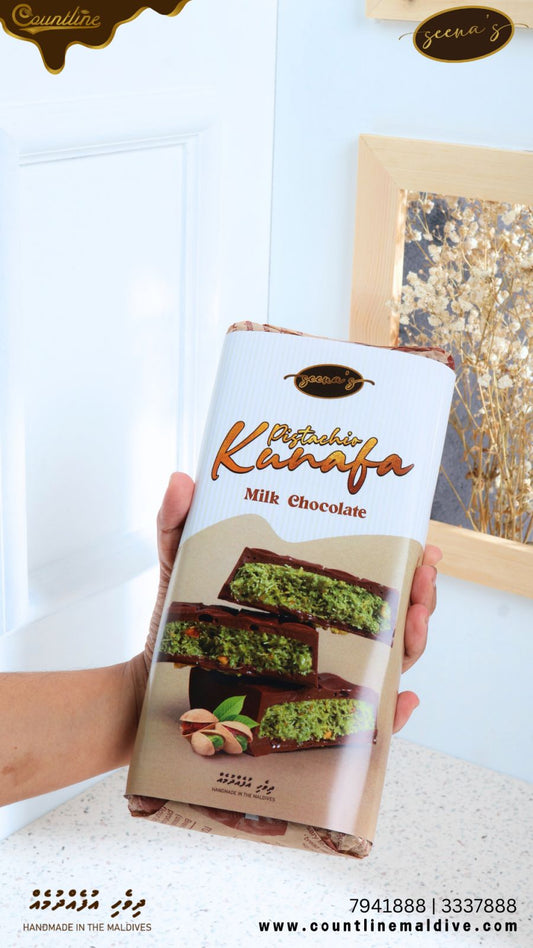Pistachio Milk Kunafa Big Bar Chocolate